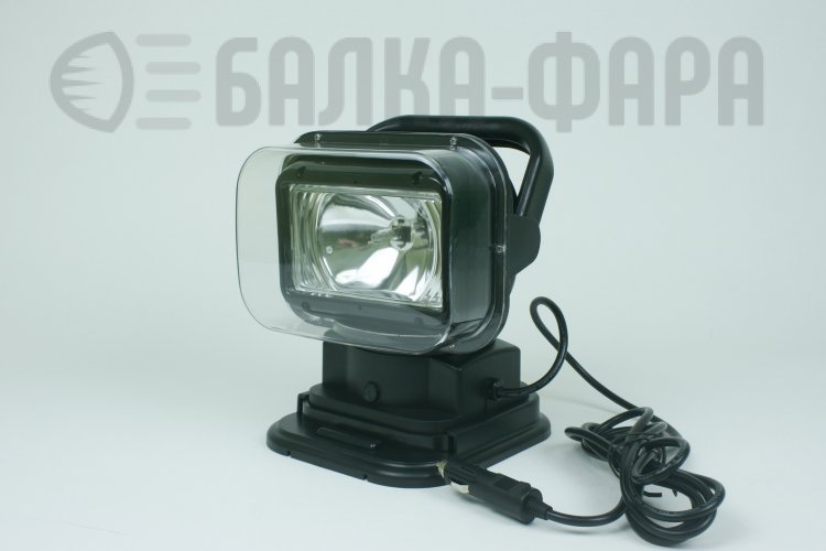 Ксеноновый фароискатель с ПДУ, черный 12V купить в Москве - Балка-фара