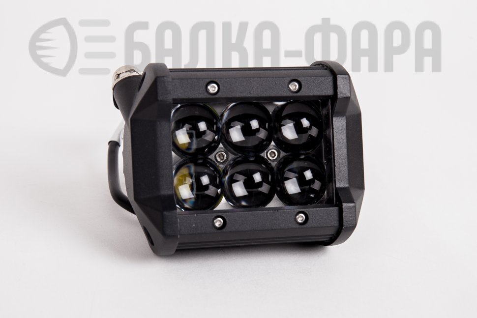Фара светодиодная, 18 Ватт, с линзами 4D, серия 3400-4D