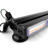 Балка проблесковая двусторонняя, жёлтая 74см cob-7p 9-30V  