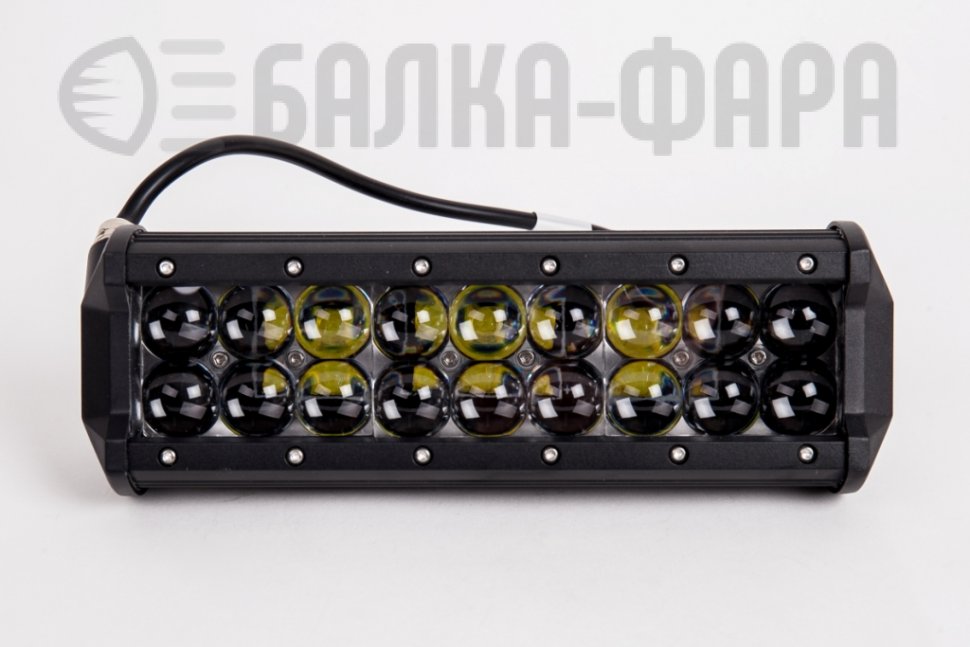 Балка сверхдальнего света, 54 Ватт, с линзами 4D, серия 3400-4D