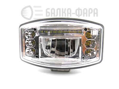 Светодиодная фара 9721-69W Combo + ДХО