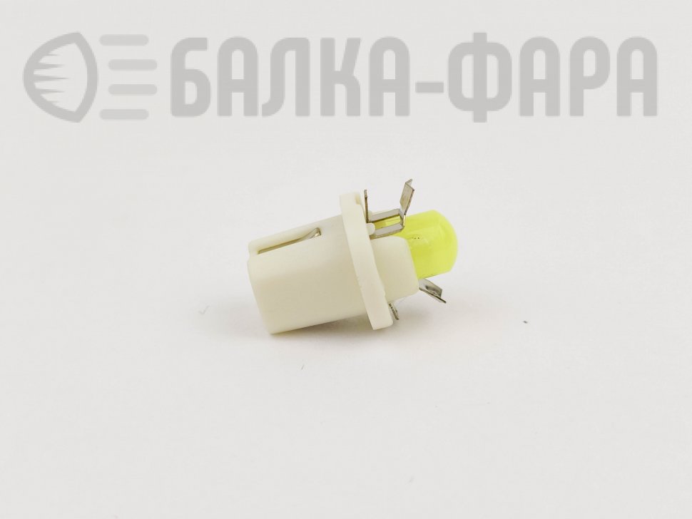 Лампа светодиодная панели приборов 12v B8.5D белый /2147/