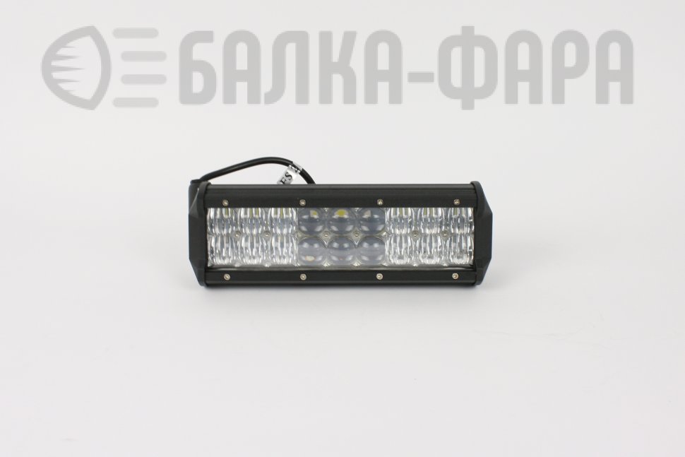 LED-балка комбинированного света, 27 Ватт, с линзами 5D