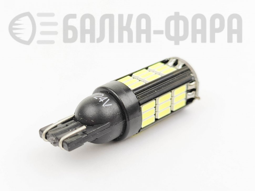 Лампа светодиодная T-10 12-24v 4014 42smd canbus /2142/