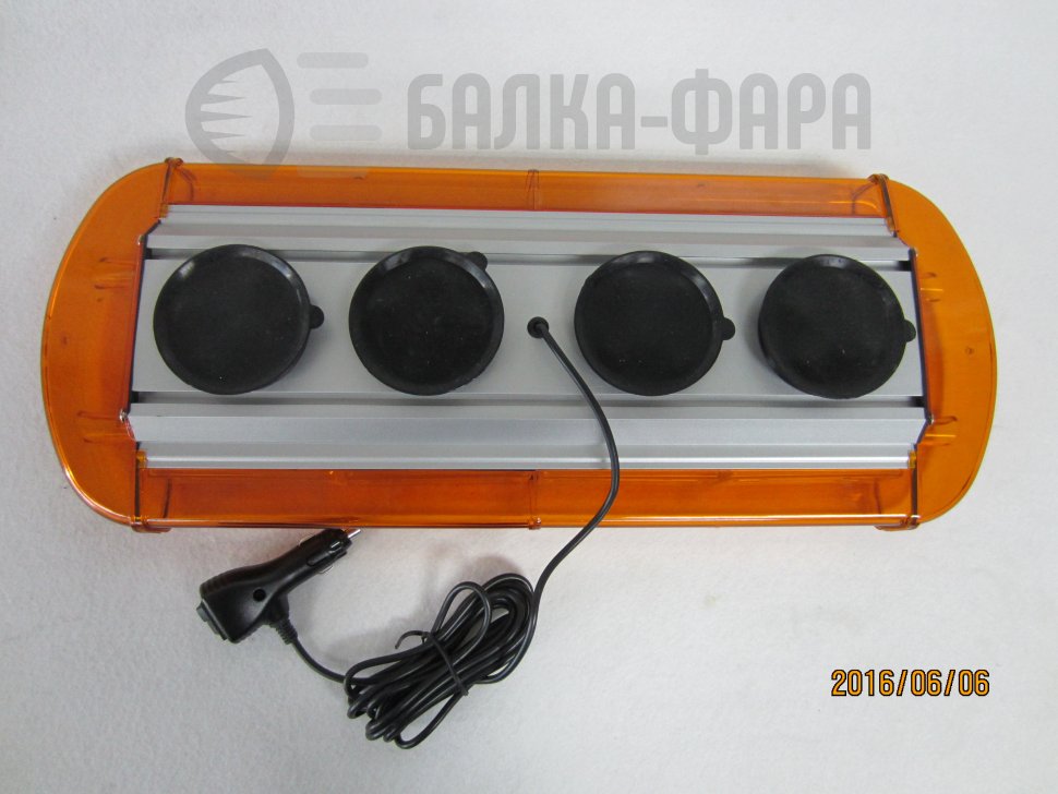 Купить Балка проблесковая 100W желтая 12-24V - Балка-фара