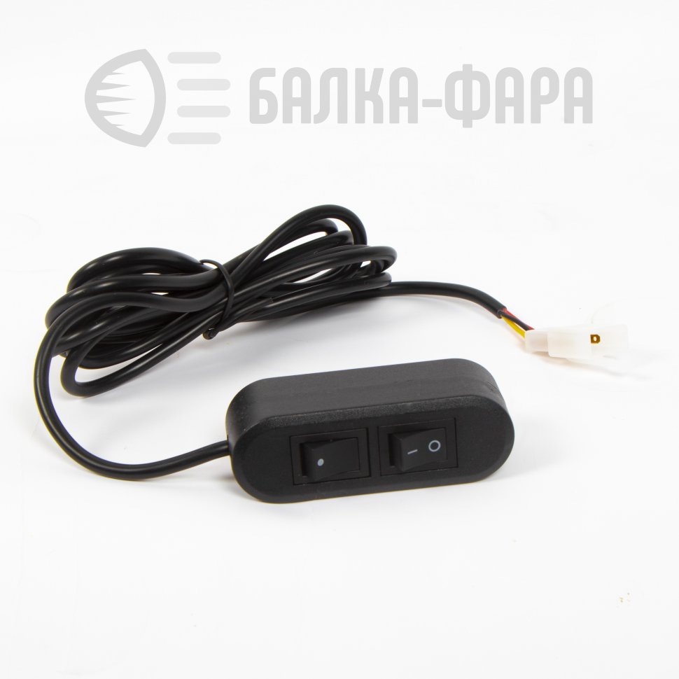 Фары проблесковые  20W 12-24V желтые комплект 2 шт.