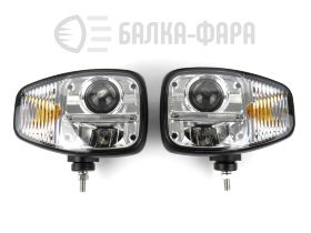 Фары светодиодные для спецтехники 180 Вт комплект 