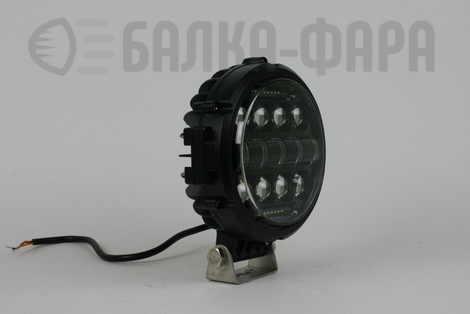 Фара светодиодная дальний свет + DRL