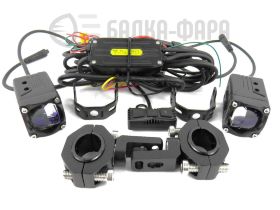 ФАРЫ ЛИНЗА LED DA-M50-80W 1,6" БЛИЖНИЙ/ДАЛЬНИЙ К-КТ 2ШТ