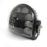 Фара маркерная светодиодная 7009D /красная/ 24W/10-80V