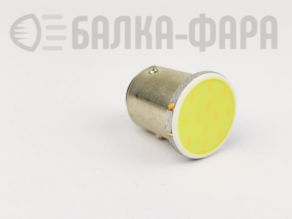 Лампа с/д 2к 1157 cob 150 (Смещенные контакты)