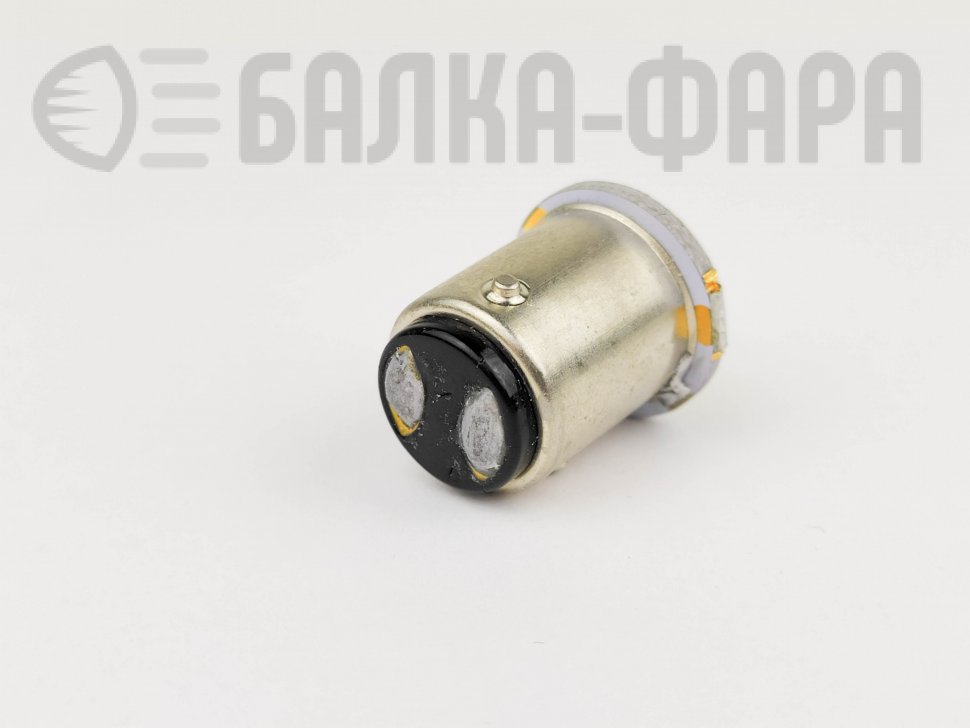 Лампа с/д 2к 1157 cob 150 (Смещенные контакты)